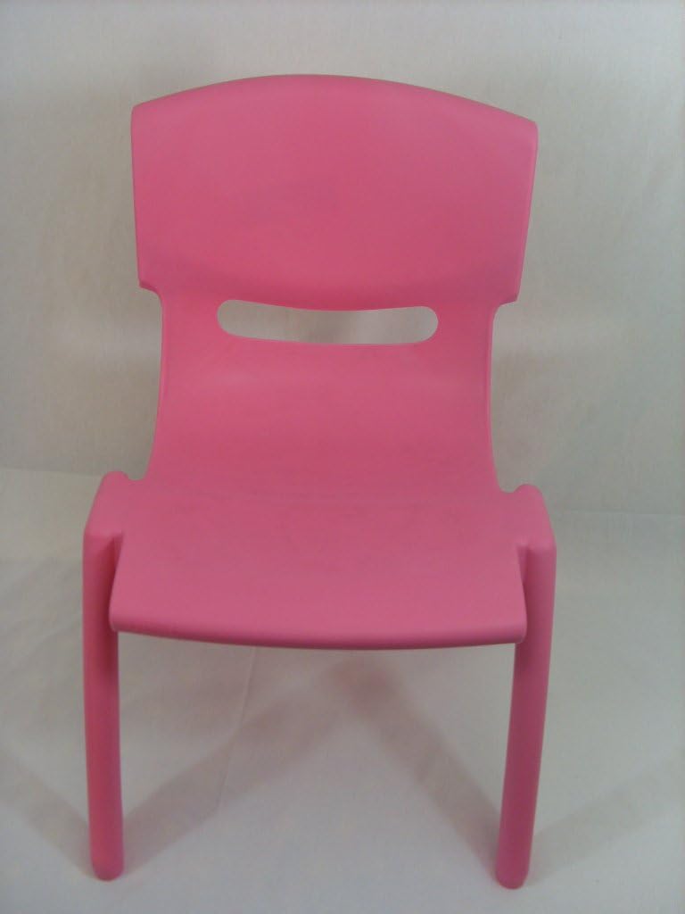 east2eden Pink Stackable Kids Children Plastic Chair Home