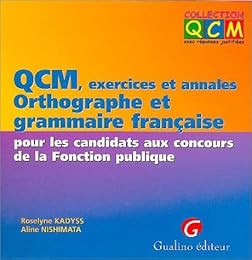 QCM, exercices et annales