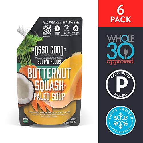 Osso Good - Butternut Squash Soup, Made with Organic Chicken Bone Broth, Paleo Certified, Dairy Free & Gluten Free (6 Count) - Thumbnail 5