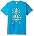 DC Comics Men's Wonder Woman Short Sleeve T-Shirt, Turquoise, Large
