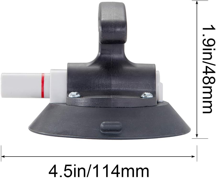 IMT 4.5″ Suction Cup Pump Active, THandle Vacuum Lifter with Concave