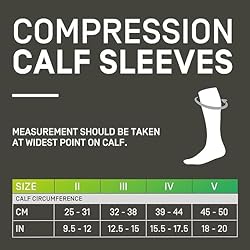 The Run Calf Sleeves 4.0, White, Men, V