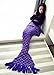 Handmade Mermaid Tail Blanket Crochet , Ibaby888 All Seasons Warm Knitted Bed Blanket Sofa Quilt Living Room Sleeping Bag for Kids and Adults(72.8