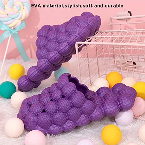 HUAZUMEI Massage Bubble Slides Slippers for Women Men, Funny