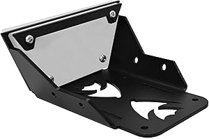 Heihonae Transom Trolling Motor Mount for Kayak, Heavy-Duty Bracket Kit for Canoe & Small Boat, Works with Most Clamp-On Electric Trolling Motors, Freshwater & Saltwater Ready Kayak Motor Mount