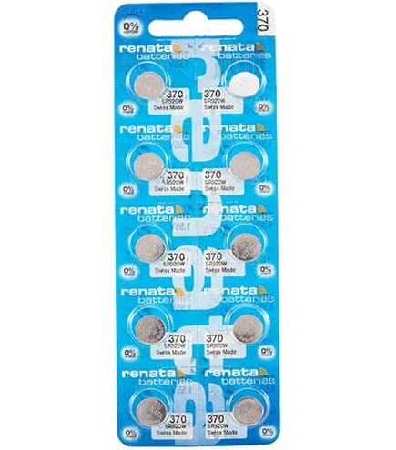 Batterie Orologi Renata Batterie A Bottone Renata 357 / SR44W - 1.55V - 160 MAh - Confezione Da 10 Pezzi - Per Orologi E Elettronica Battery Price - Foto 7