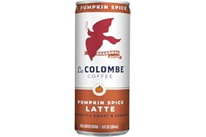 La Colombe Draft Latte - Cold-pressed Espresso & Frothed Milk + Real Pumpkin - Made With Real Ingredients - Grab & Go Coffee, Pumpkin Spice, 9 Fl Oz (Pack of 12)