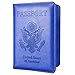 Passport Holder Travel Cover Case - HOTCOOL Leather RFID Blocking Wallet For Passport, Blue