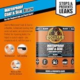 Gorilla Waterproof Coat & Seal Black 946ml | Flexible Sealant view 3