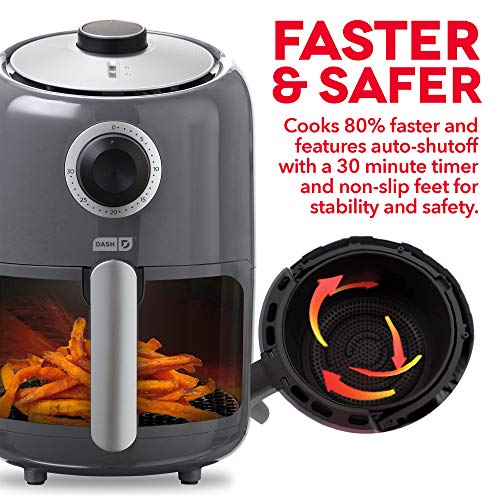 DASH Compact Air Fryer Oven Cooker with Temperature Control, Nonstick