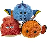 Disney Mini Tsum Tsum Plush Finding Dory, Set 1 - Dory, Nemo & Hank