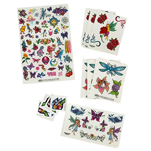 Savvi Mega Value Temporary Tattoos - 625 Tattoos
