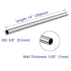 Tynulox 3/8" OD 304 Stainless Steel Tube, Thickened