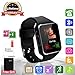 Smart Watch Bluetooth Smartwatch with Camera TouchScreen SIM Card Slot, Waterproof Phones Smart Wrist Watch Sports Fitness Tracker Compatible with iPhone Android Samsung Huawei Sony for Kids Men Women