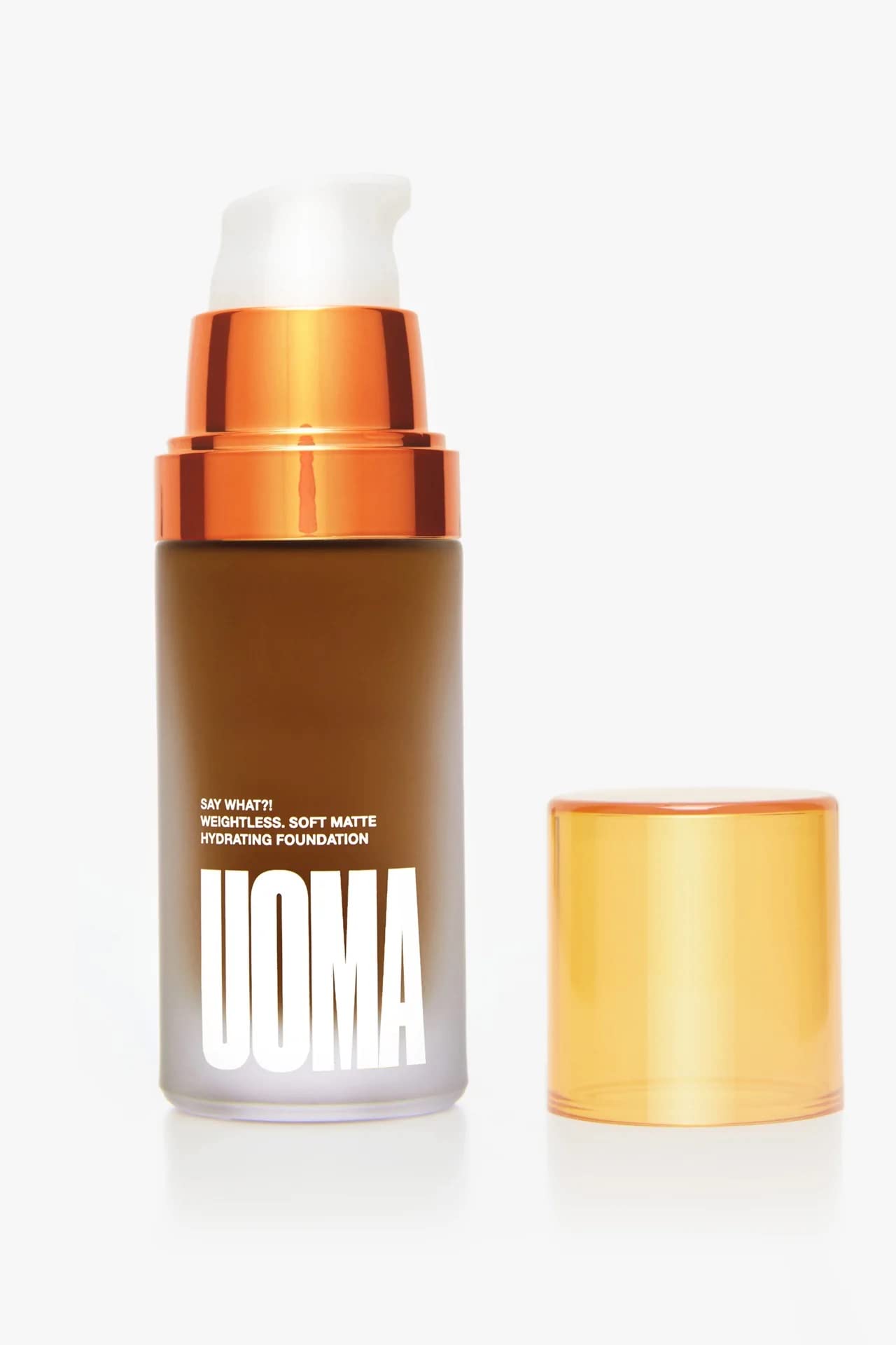 UOMA BEAUTY SAY WHAT?! FOUNDATION, 30ml, BROWN SUGAR T4W — image 1