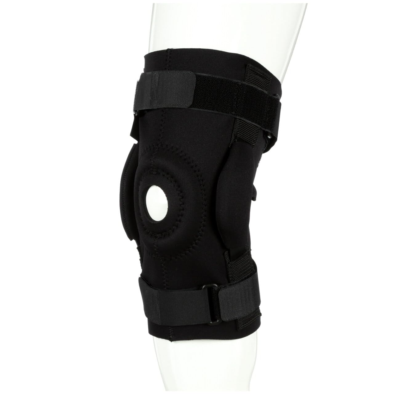 ACE Hinged Knee Brace, Helps support weak, injured, arthritic or sore knee, , One Size Fits Most, Black