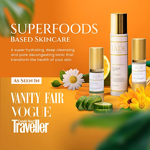 Riley Jade 1960 Hyaluronic Acid + Glycolic Acid Deep Hydration Facial Toner, Antioxidant Face