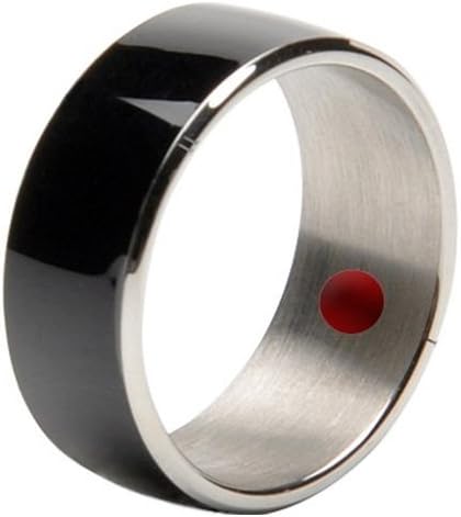 COOSO Smart Ring, R3 Newest Magic Smart Ring Universal for All Android Windows NFC Cellphone Mobile Phones.Black,Size 12(one Year Free Warranty)