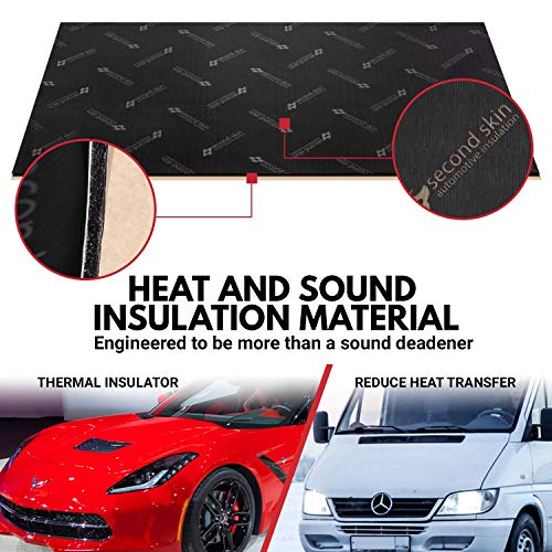 Second Skin Damplifier Premium Car Sound Deadening Material (1mm