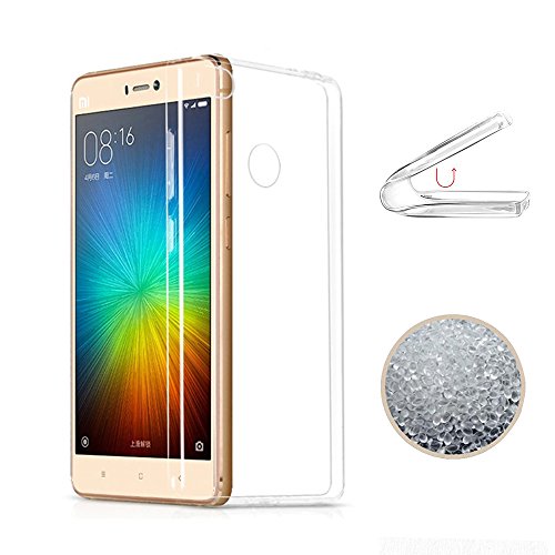 Xiaomi Mi Max 2 Case, TopACE Ultra Thin Transparent Soft Gel TPU Silicone Case Cover for Xiaomi Mi Max 2 (Clear)