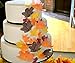 Edible Fall Leaves Assorted Set of 15 - Wafer Cake & Cupcake Toppers - edible fall leaves for cake decorating - fall cupcake toppers