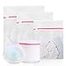 Parboo Set of 5 Laundry Bags(1L+1M+1S+2 Bra Bags),- Washing Bags for Blouse, Hosiery, Stocking, Underwear, Bra and Lingerie, Pink