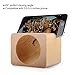 Solid Wooden Phone Stand Speaker, BNEST Wooden Phone Dock Cell Phone Charging Dock Sound Amplifier No Power for iPhone8/7
