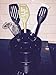 PAMPERED CHEF TOOL Utensil Holder TURN ABOUT CARROUSEL BLACK