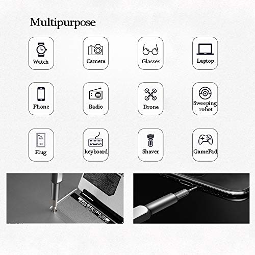 Electronic Screw Driver Set with Alloy S2 Strong Steel, Magnetic Craftsman Screwdrivers Smartphone Repair Tool Kit 22 Pcs for Fixing Eyeglasses, iPhone, MacBook, Watch, Camera, Laptop from FUJIWARA