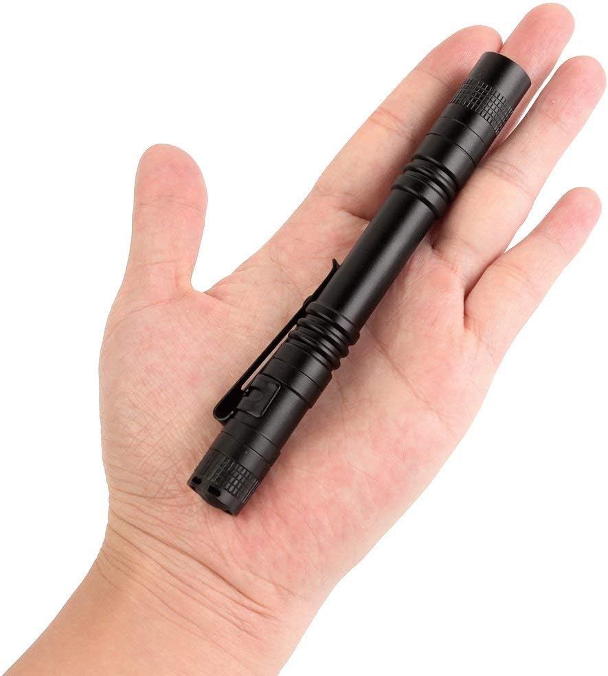 Pocketman 4 Pcs1000LM XPE-R3 LED Penlight Flashlight Tactical Torch with Clip(13.3 CM) - - 