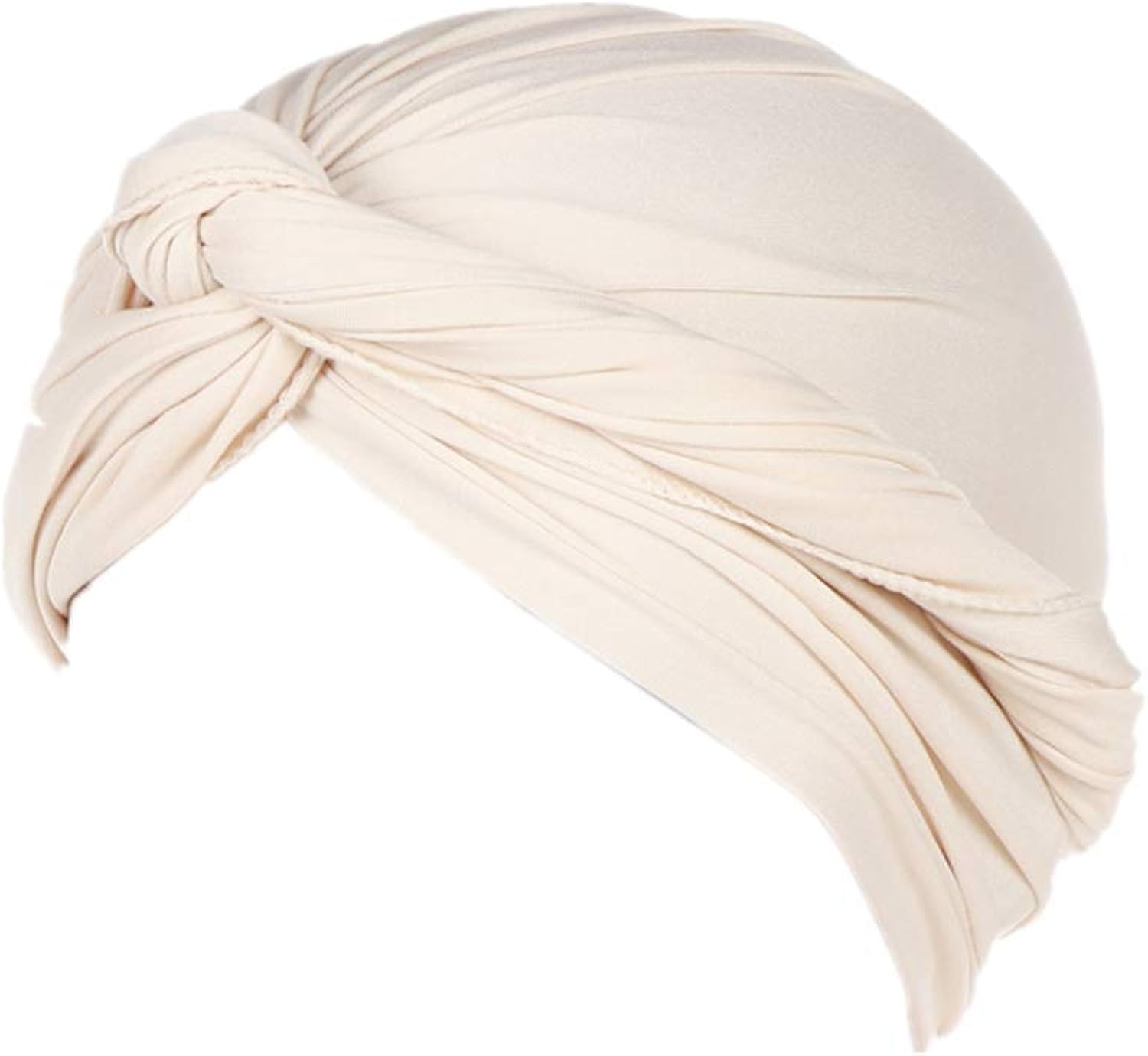 HZUX Casual Turbans Hats for Women Solid Soft Head Headwear