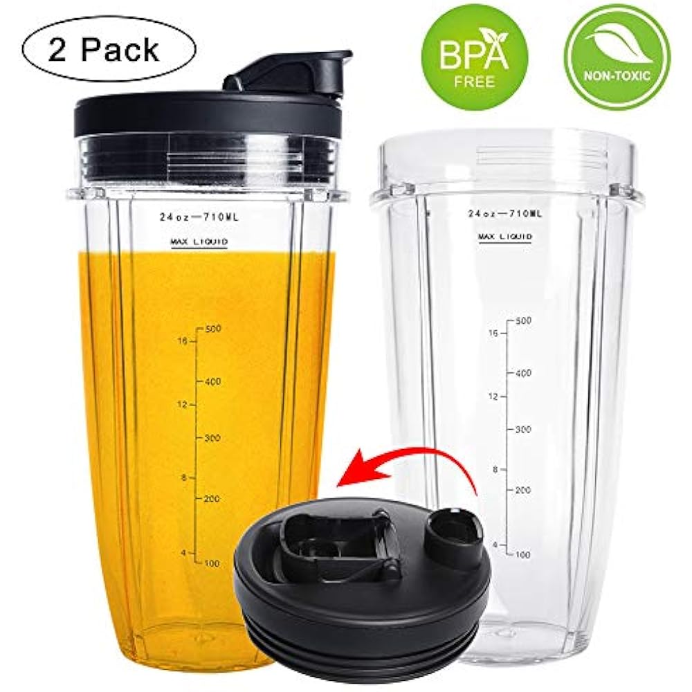 Nutri Food Processor Parts & Accessories Ninja 24OZ Replacement Parts