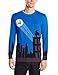 Blizzard Bay Men's Cityscape Light-Up Ugly Christmas Sweater