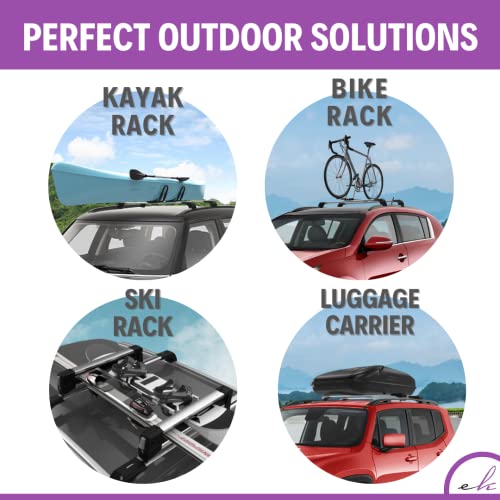 ERKUL Roof Rack Cross Bars For Outlander Sport 20112022 AntiTheft