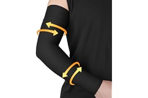 beister Medical Compression Arm Sleeve for Men Women（Single）, 20-30 mmhg Full Arm Support for Pain Relief, Lymphedema