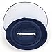 FAYBOX Vintage Mesh Wool Felt Pillbox Flower Women Fascinator Hat Hair Clip NV Navy