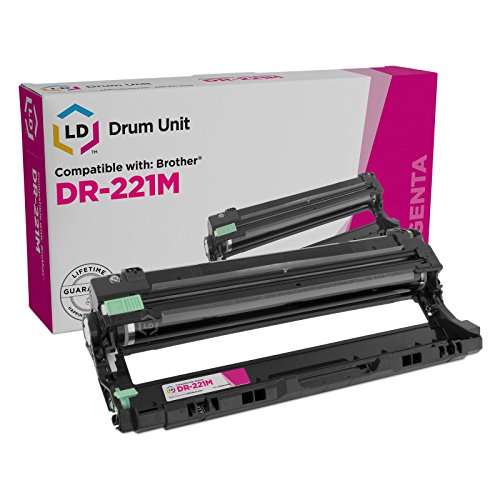 LD Compatible Drum Unit Replacement for Brother DR221 (Black, Cyan, Magenta, Yellow, 4-Pack) - Thumbnail 4