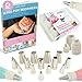 28-Pcs Premium Cake and Cupcake Decorating Kit+our Exclusive eBook Icing For Beginners, The practical guide to Cake Decorating, 14 Professional Piping Tips, 10 Pastry Bags, 3 Couplers and Storage Case