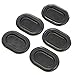 Red Hound Auto 5 Floor Drain Plugs 1999-2006 Compatible with Jeep Wrangler TJ Rubber Hole Cover Oval Shaped