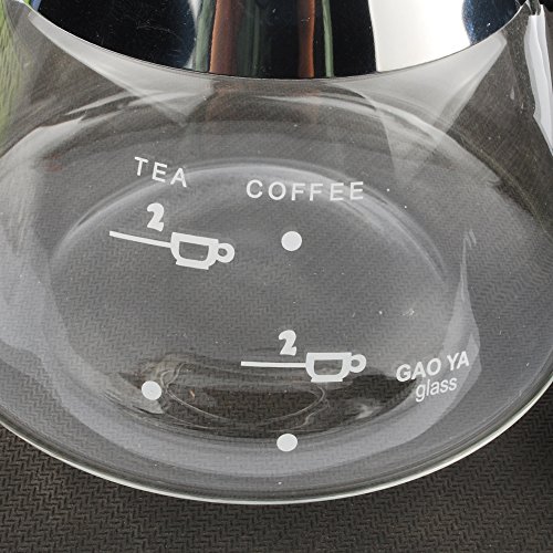 NWFashion 400ml Coffee/Tea Server, Standard Glass Coffee Carafe, Coffee Pot