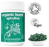 Organic Burst Spirulina Tablets 250 Tablets