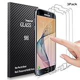 Samsung Galaxy S7 Screen Protector, ONSON Tempered Glass 3D Touch Compatible,9H Hardness,Bubble (3Pack)