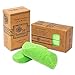Lulu Essentials Foot Pumice (2 Pack) Scrubber Stone Sponge, Bath and Shower, Feet Care