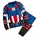 Marvel Captain America Costume PJ PALS Pajamas for Boys Size 6 Multi