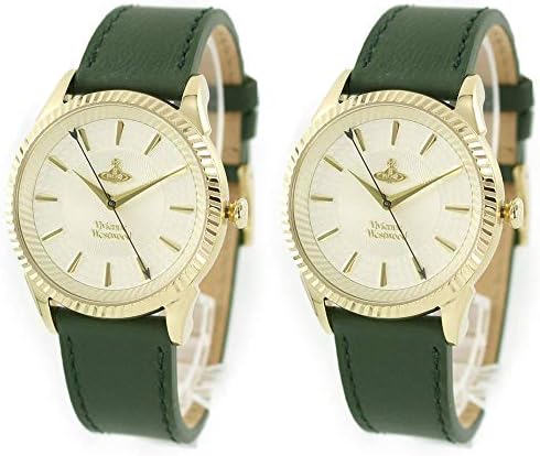 [ヴィヴィアン ウエストウッド ]Vivienne Westwood ペアウォッチ 収納BOX メンズ レディース ゴールド グリーン レザー ビビアン VV240GDGRVV240GDGR 腕時計 [並行輸入品]