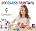 Genius Art DIY Glass Painting - Arts and Crafts Kit for Girls and Boys - Gifts for 5 6 7 8 9 10 11 12 Year Old Girl - Hottest Toys for Christmas 2019