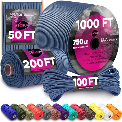 TECEUM Paracord Rope Type IV