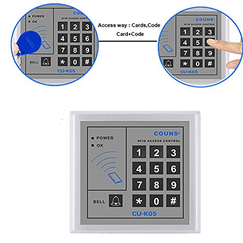 image for COUNS RFID ID Door Access Control Stand Alone Single Door System With 
