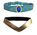 elope Disney Aladdin Princess Jasmine Jeweled Headband and Necklace Costume Kit Standard