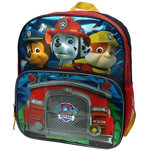 Nickelodeon Paw Patrol Trucking Number 14 Inch Backpack Two